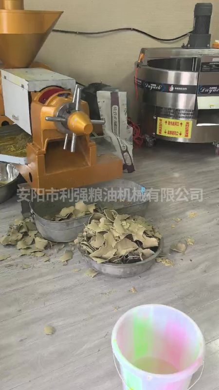 大豆冷轧螺旋榨油机